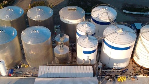 Depósitos para el almacenamiento de líquidos a granel
